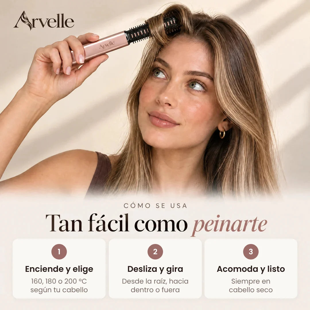 Cómo se usa el mini styler Arvelle